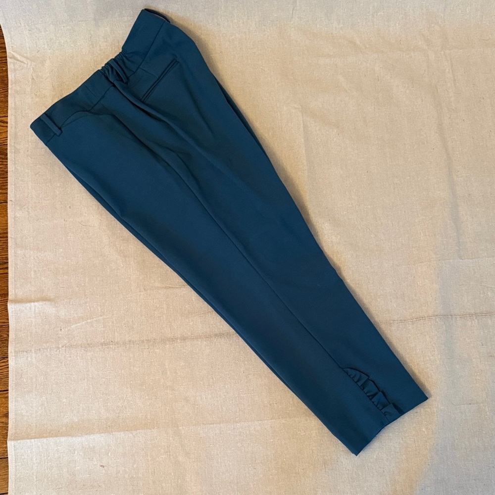 NWOT - Talbots - Teal - Women's Cropped/Ankle Pants - Size 14W